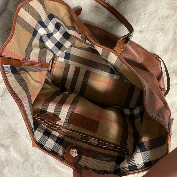 Burberry Leather Tote - Picture 9 of 10